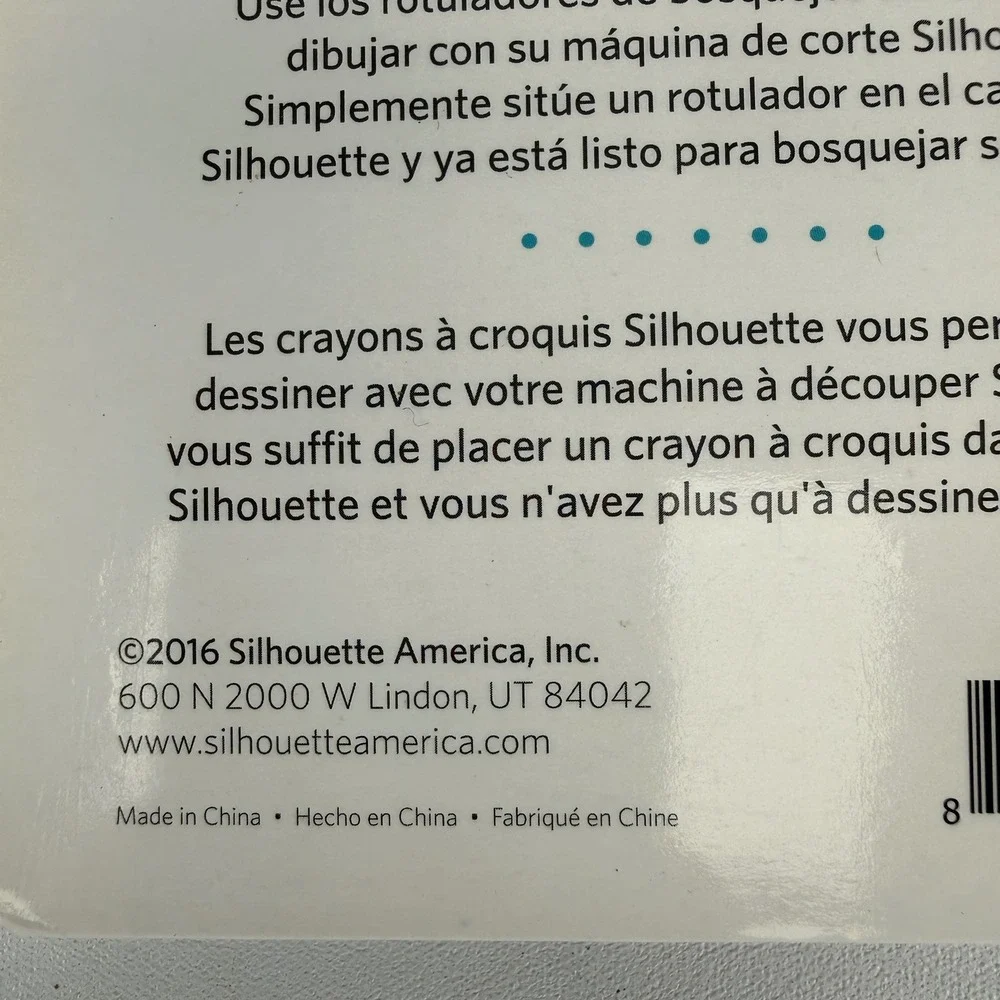 Silhouette sketch pens